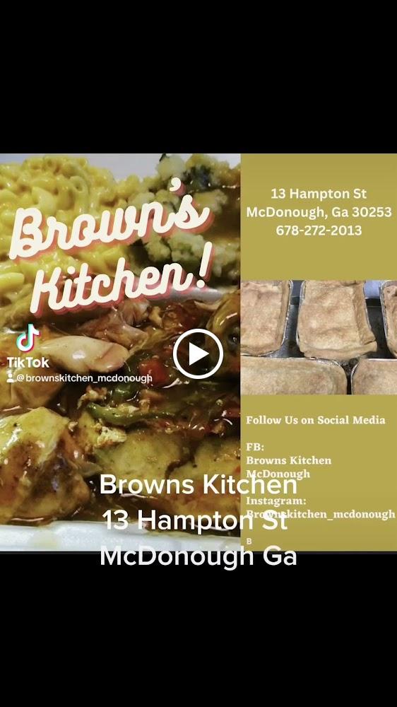 Brown’s Kitchen (McDonough) Menu image 4